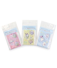 Mother garden しろたん どこでも一緒しろたんステッカー 3枚セット 《ダジャレフルーツ/ダジャレ食べ物/ダジャレしろたん》