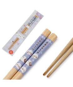 Mother garden しろたん 木製箸 21㎝ 《シマエナガ》