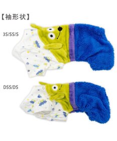 PET PARADISE ディズニー トイ・ストーリー ふわふわエイリアン ロンパース 小型犬