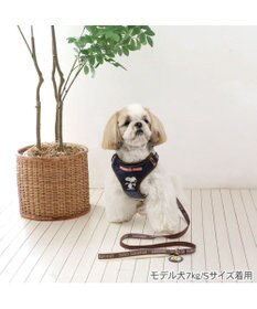 PET PARADISE スヌーピー ハーネス＆リード 《ワッペン柄》 ＳＳ 小型犬