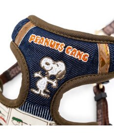 PET PARADISE スヌーピー ハーネス＆リード 《ワッペン柄》 ＳＳ 小型犬