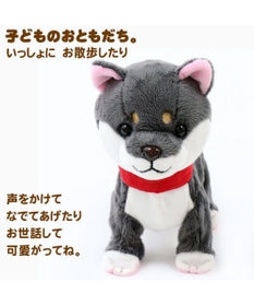 Mother garden  マザーガーデン とことこおさんぽシリーズ《黒柴犬》 単品