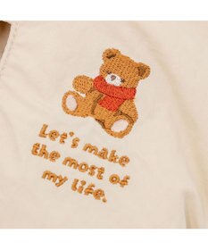 PET PARADISE ペットパラダイス くまちゃん 刺繍 綿入り ロンパース 小型犬