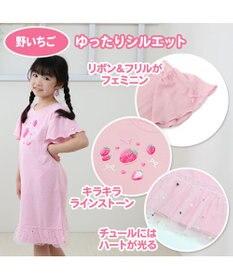 Mother garden マザーガーデン フリル袖 ワンピース Ｍ/L サイズ 100~120cm 120~140cm 《ユニコーン/野いちご》