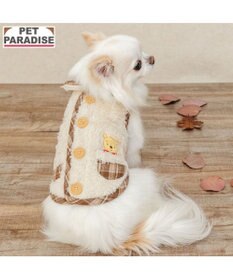 PET PARADISE ディズニー くまのプーさん ボアベスト 小型犬