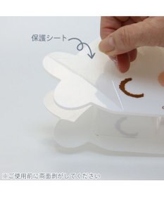 Mother garden しろたん アクリルペンスタンド 《寝そべり》