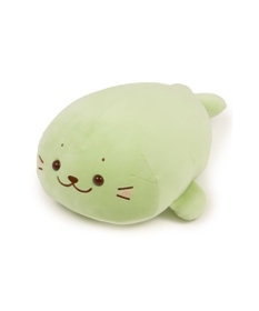 Mother garden しろたん ふわもち ぬいぐるみ 38cm  みるくカラー 《抹茶みるく》 単品