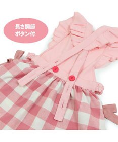 Mother garden マザーガーデン 野いちご フリルエプロン 90cm～110cm ポケット付き