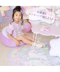 Mother garden マザーガーデン ユニコーン ラグマット 円形 90cm