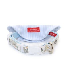 PET PARADISE 犬 首輪 ディズニー ふしぎの国のアリス花柄 首輪 〔３Ｓ〕 小型犬 おさんぽ おでかけ お出掛け おしゃれ オシャレ かわいい