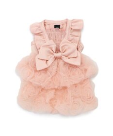 PET PARADISE cherircouture ローズチュールワンピース 《ピンク》 小型犬