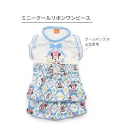 PET PARADISE ディズニー ミニー クール 天竺　ワンピース 小型犬