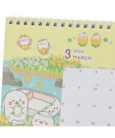 Mother garden しろたん 2026年 卓上カレンダー