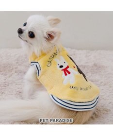 PET PARADISE リサとガスパール ふわふわ ベスト 《イエロー》 小型犬