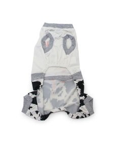 PET PARADISE Ｌｅｅ エコメイド 天竺 ロンパース 《牛柄》 小型犬