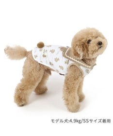 PET PARADISE ペットパラダイス 襟付き ポケットクール タンクトップ 《くまちゃん》 小型犬