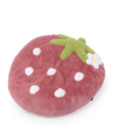 PET PARADISE ネット店限定  くすみ苺 クッション (70×71cm)  小型犬