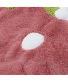 PET PARADISE ネット店限定  くすみ苺 クッション (70×71cm)  小型犬