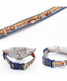 PET PARADISE スヌーピー  首輪 ビーグルスカウト柄 反射付き【ＳＳ】小型犬
