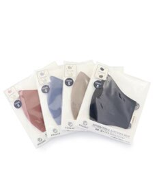 Mother garden 【Hinami】 抗菌 リバーシブル マスク 《マッシュルーム×ライトベージュ》【Sサイズ/Mサイズ】