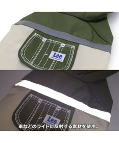 PET PARADISE Lee ポケットレインパーカー 中型犬