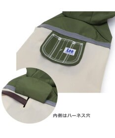 PET PARADISE Lee ポケットレインパーカー 中型犬