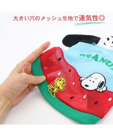 PET PARADISE 犬の服 春夏 スヌーピー スイカ柄 メッシュ パーカー【中型犬】