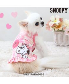 PET PARADISE スヌーピー ベル タンクトップ 《ポップ柄》 小型犬
