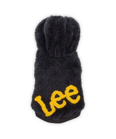PET PARADISE Lee ロゴ ボアパーカー 《グレー》 小型犬