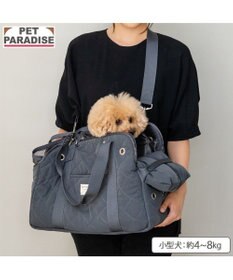 PET PARADISE ペットパラダイス キルティング キャリーバッグ  M 小型犬