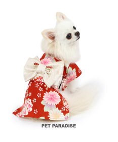 PET PARADISE ペットパラダイス 手毬菊 着物 小型犬