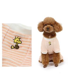 PET PARADISE スヌーピー サーモキープ  ロンパース 《フェイス柄》 小型犬