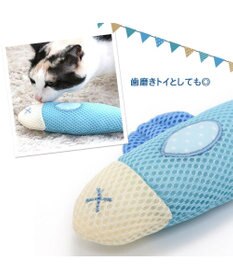 PET PARADISE ペットパラダイス 猫 歯磨き メッシュトイ《魚》