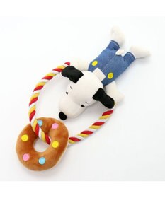 PET PARADISE スヌーピー ドーナツ ロープ トイ