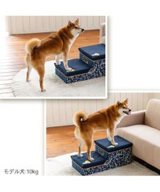 PET PARADISE スヌーピー デニム風ステップ 2段