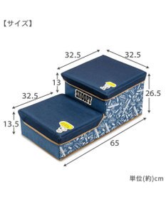 PET PARADISE スヌーピー デニム風ステップ 2段