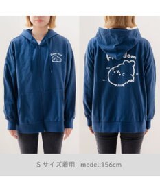Mother garden しろたん 長袖 ジップパーカー 《フリーダム》 ユニセックス
