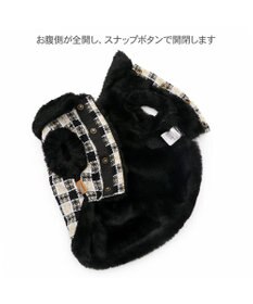 PET PARADISE スヌーピー 黒ツイード ベスト 小型犬
