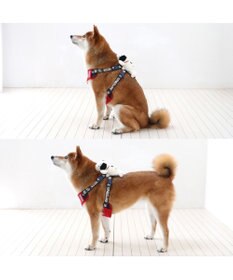 PET PARADISE スヌーピー マスコット付きハーネス SM 中型犬