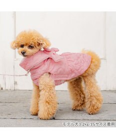 PET PARADISE ペットパラダイス キルティング エアベスト 《チェリー》 小型犬