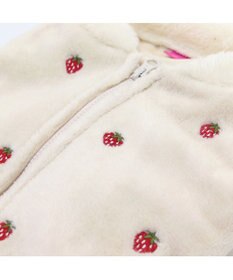 PET PARADISE ペットパラダイス 背中開き ベスト 苺 刺繍 小型犬