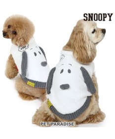 PET PARADISE スヌーピー フェイス ニット 小型犬