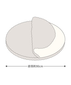 PET PARADISE スヌーピー 遠赤外線 くつろぎマット 《兄弟柄》 L