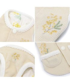 PET PARADISE ペットパラダイス やさしいベスト リバーシブル《ミモザ柄》 小型犬