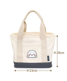 Mother garden しろたん 仕切り付き ミニトートバッグ