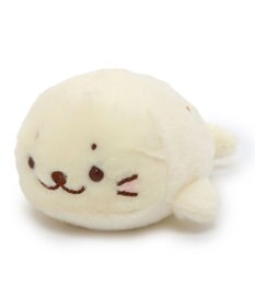 Mother garden しろたん レトロ風 ちびマスコット 桃色 / 黄色 プチマスコット16cm お花の刺繍入り