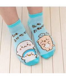 Mother garden しろたん スニーカー丈ソックス　3足セット 《顔ぼん/いっぱいいるよ/まかせておねがい》 21～24cm