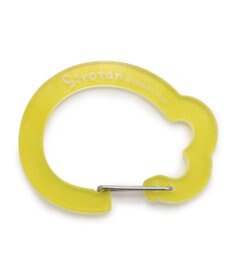 Mother garden しろたん アクリルカラビナ 《黄色》 単品