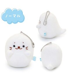 Mother garden しろたん 白いもの おばけ マスコットキーホルダー 8cm 《ノーマル / にっこり / すやすや》 【単品】