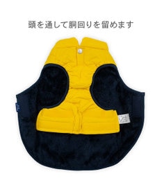PET PARADISE J.PRESS ダイヤＳＴ 綿入ベスト 《イエロー》 小型犬